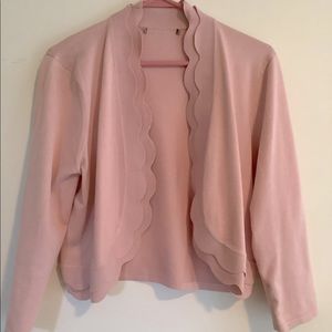 Cable and Gable knit sweater shrug